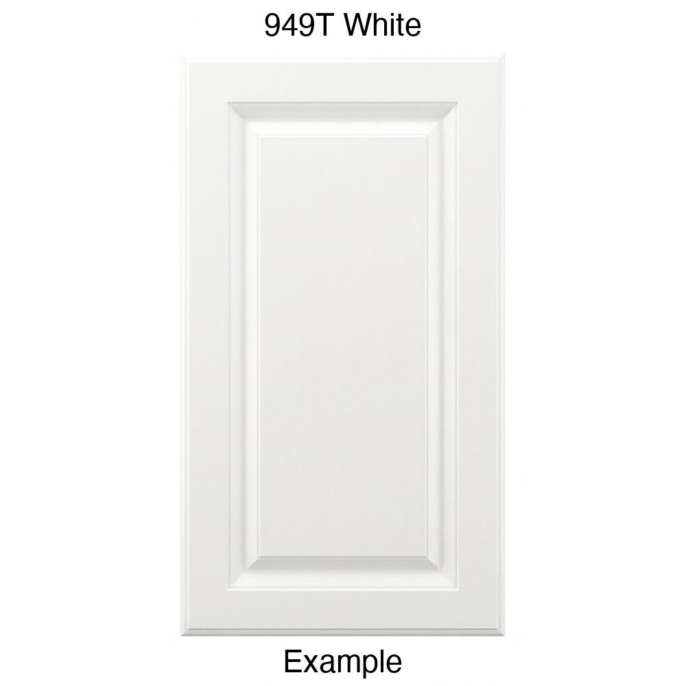 AR766 Raised Panel Thermofoil Cabinet Door