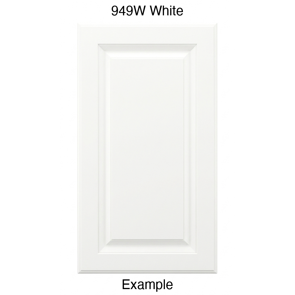 AR766 Raised Panel Thermofoil Cabinet Door