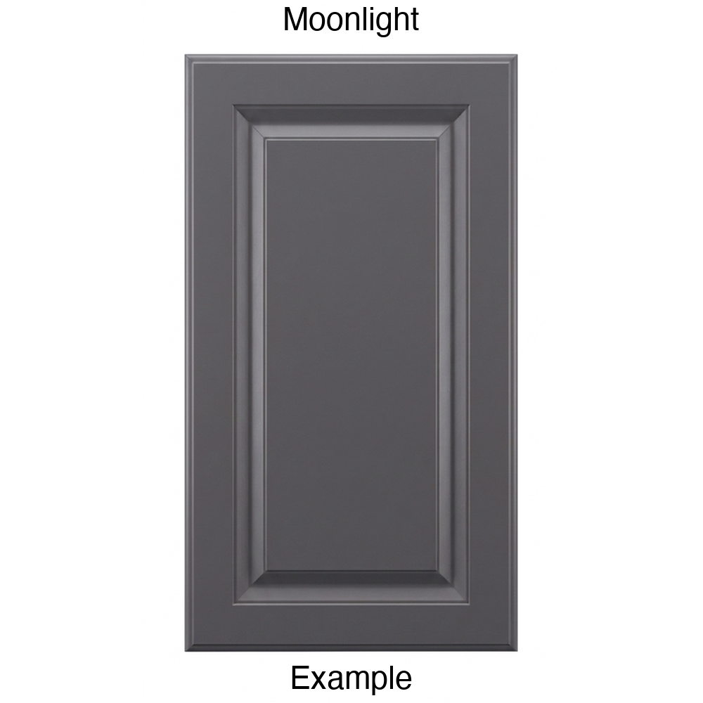 AR766 Raised Panel Thermofoil Cabinet Door in Moonlight