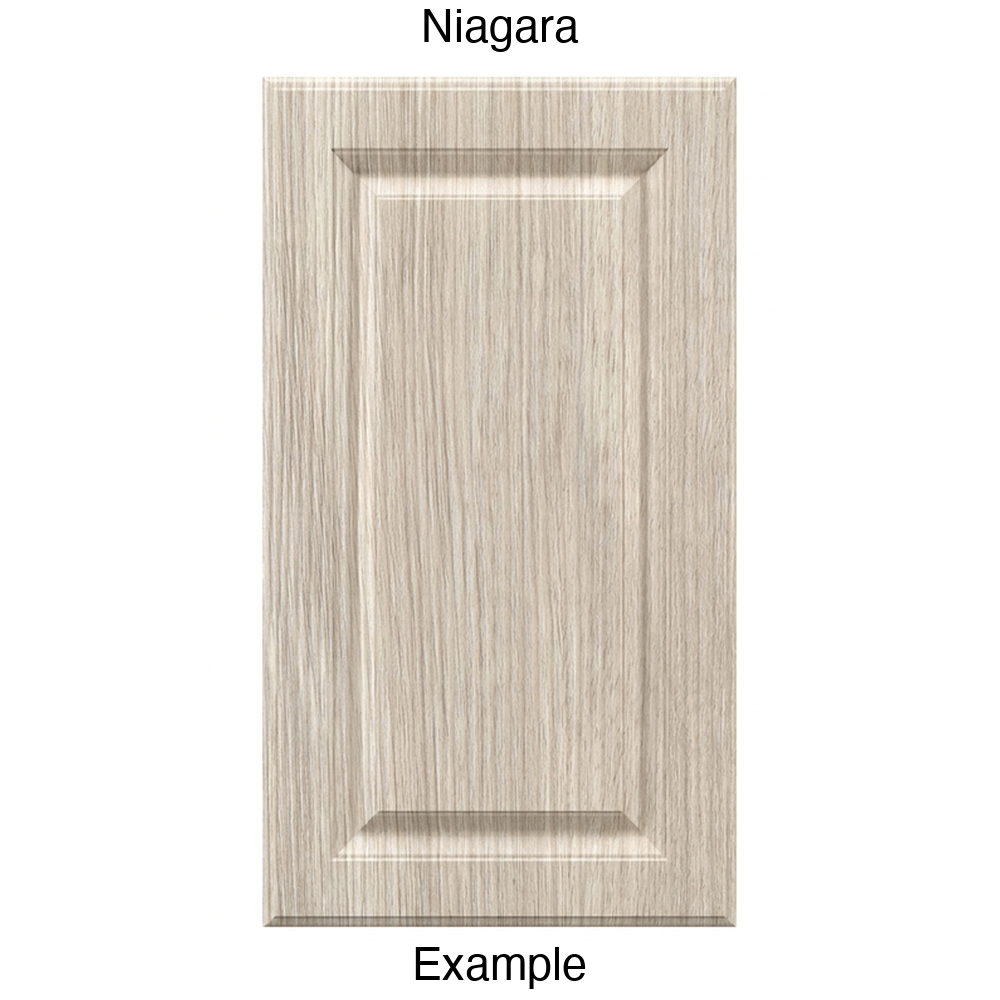 AR766 Raised Panel Thermofoil Cabinet Door in Niagara