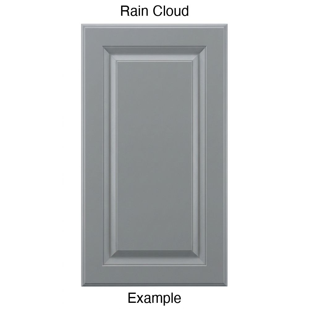 AR766 Raised Panel Thermofoil Cabinet Door
