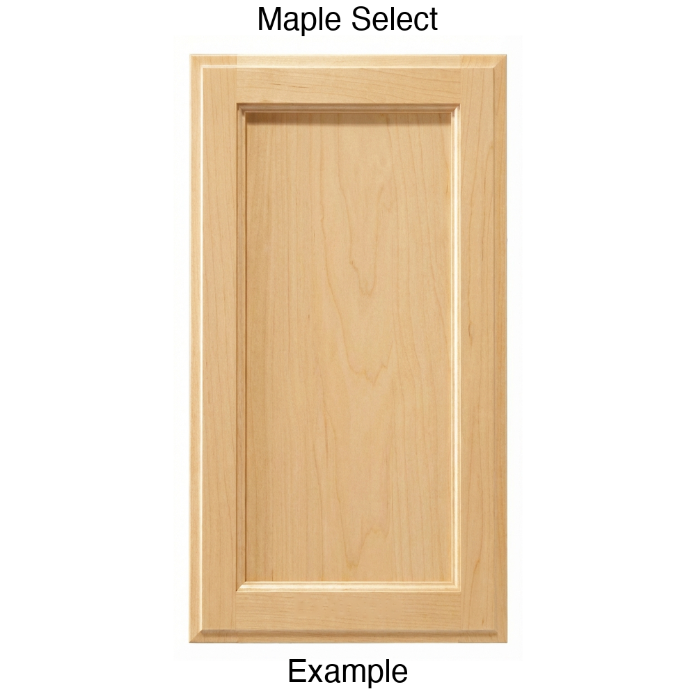 Adobe Recessed Panel Cabinet Door in Maple Select