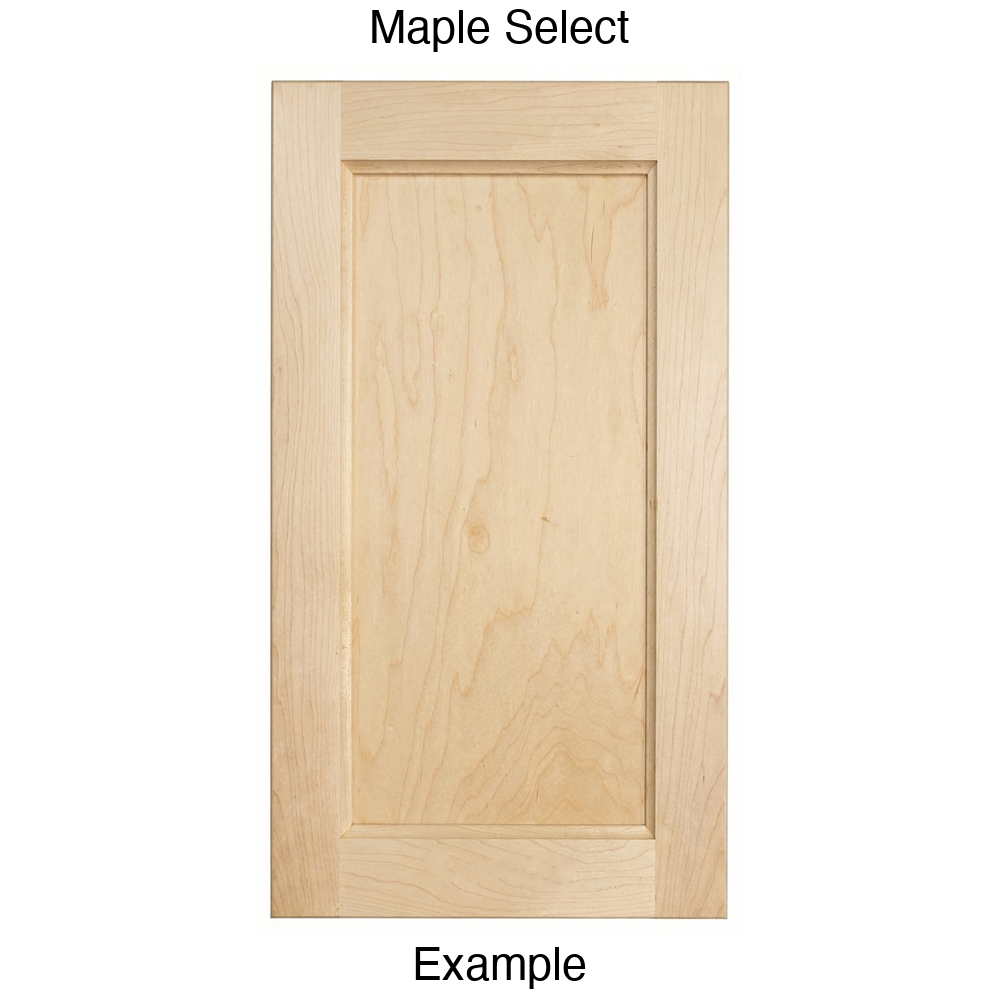 Alpine Recessed Panel Cabinet Door in Maple Select
