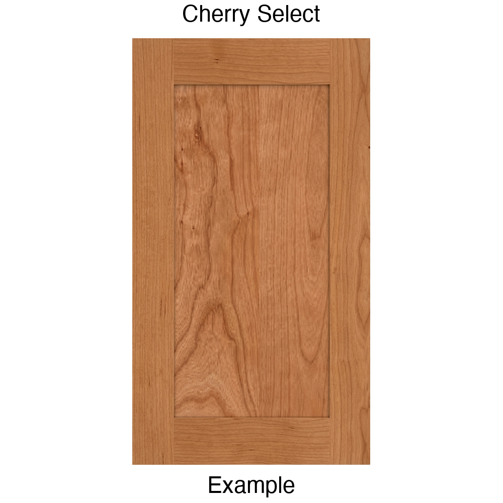 Arcadia Recessed Panel Cabinet Door in Cherry Select