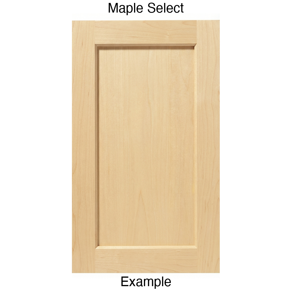Artesia Recessed Panel Cabinet Door in Maple Select