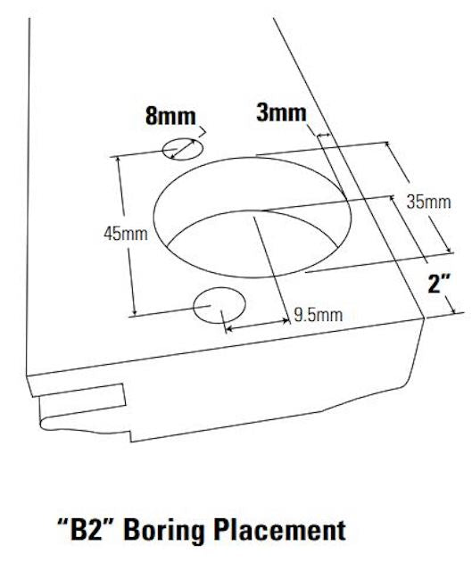 Cabinet Hinges and Boring – Xpress Cabinet Doors