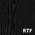 Cabinet door and drawer color sample in black oak