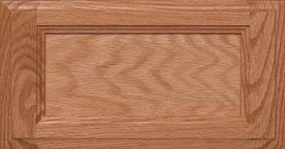 Bronco inset panel wood cabinet drawer front