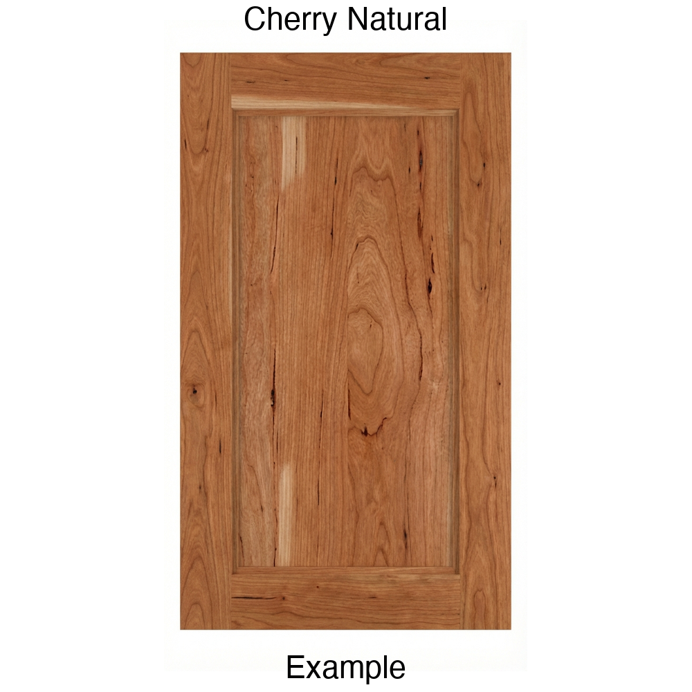 Campbell Recessed Panel Cabinet Door in Cherry Natural