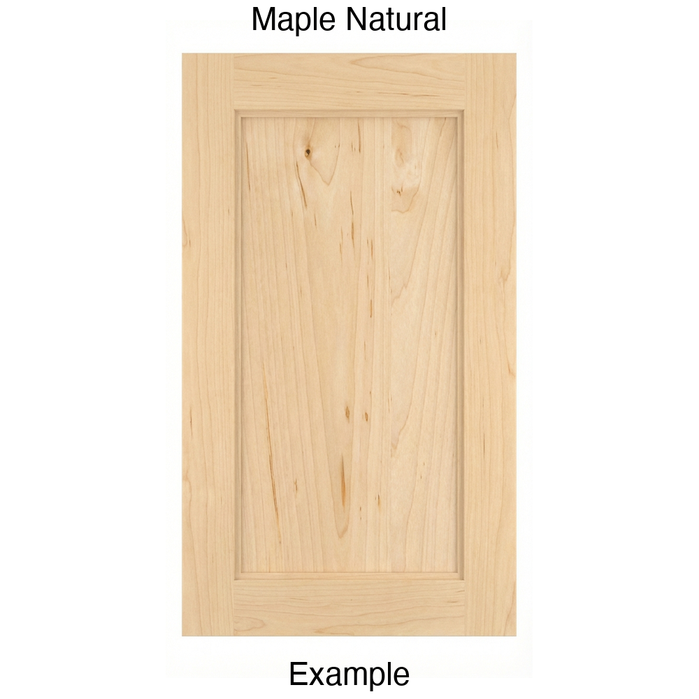Campbell Recessed Panel Cabinet Door in Maple Natural