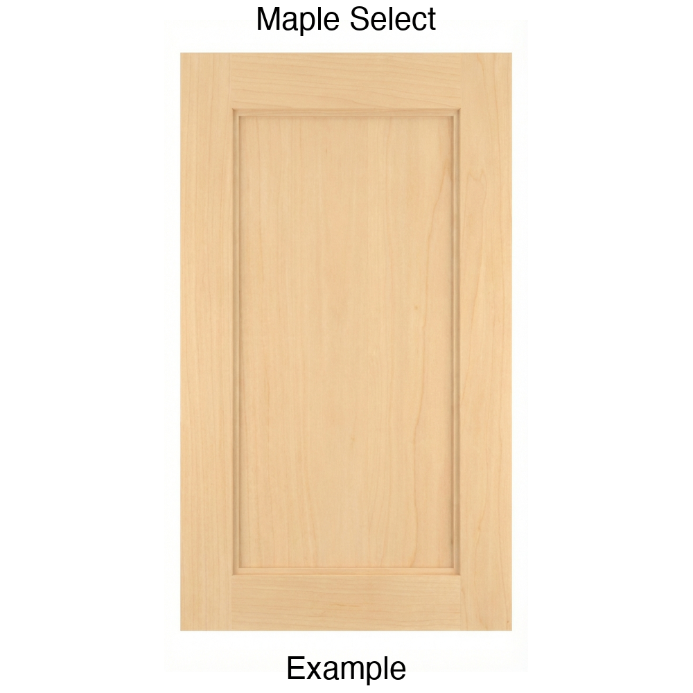 Campbell Recessed Panel Cabinet Door in Maple Select