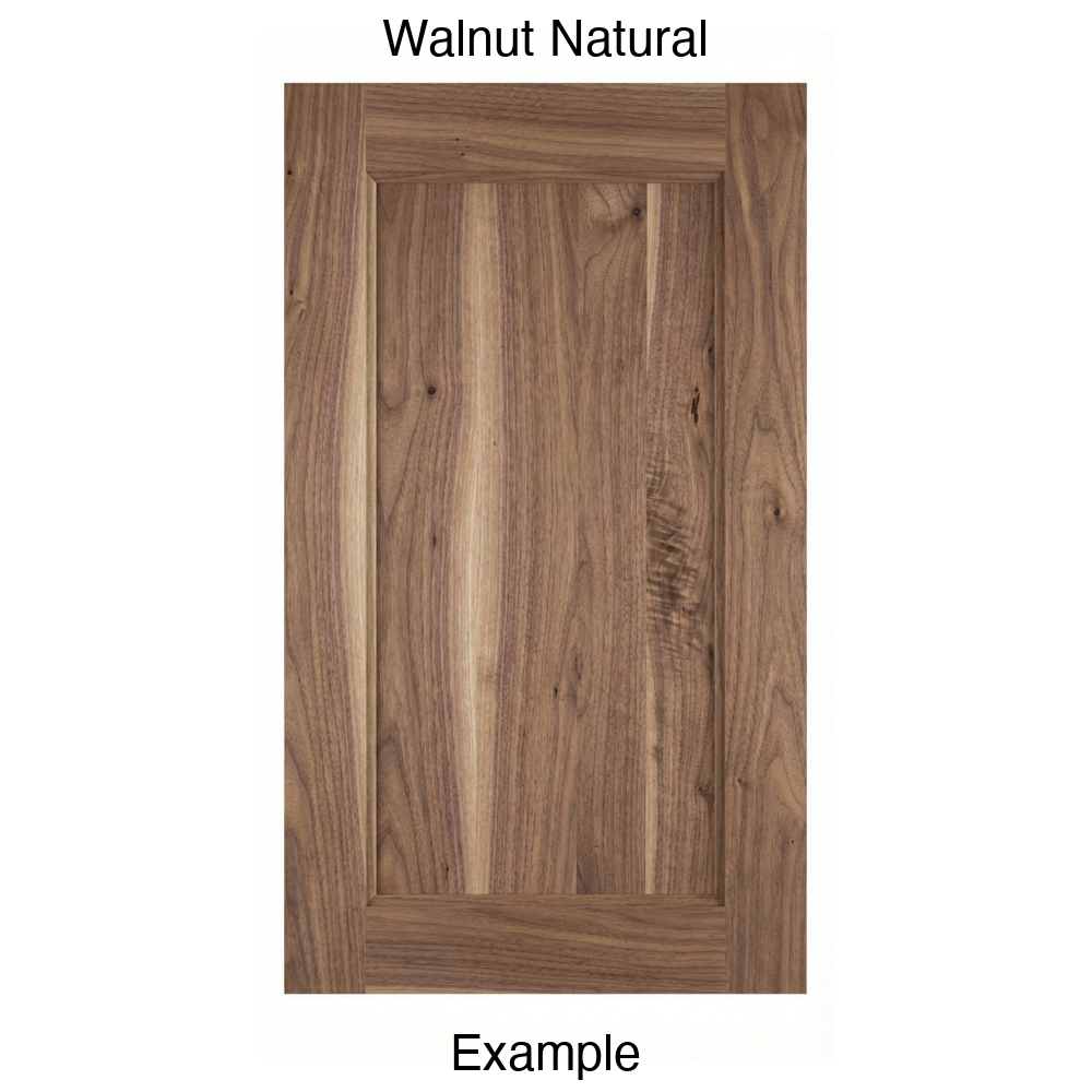 Campbell Recessed Panel Cabinet Door in Walnut Natural