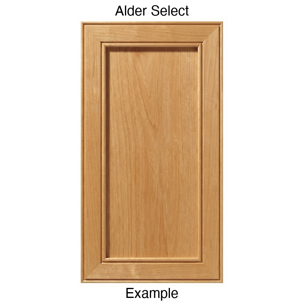 Connecticut Recessed Panel Cabinet Door in Alder Select