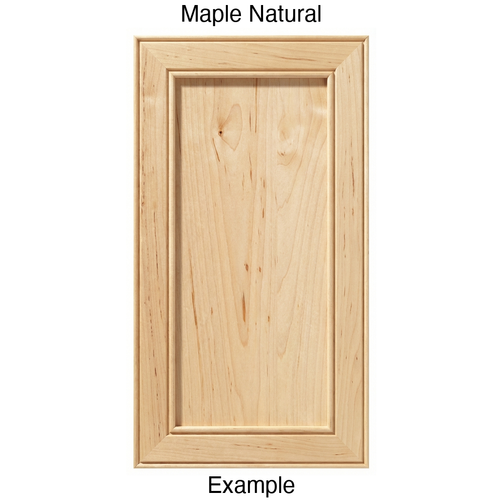 Connecticut Recessed Panel Cabinet Door in Maple Natural