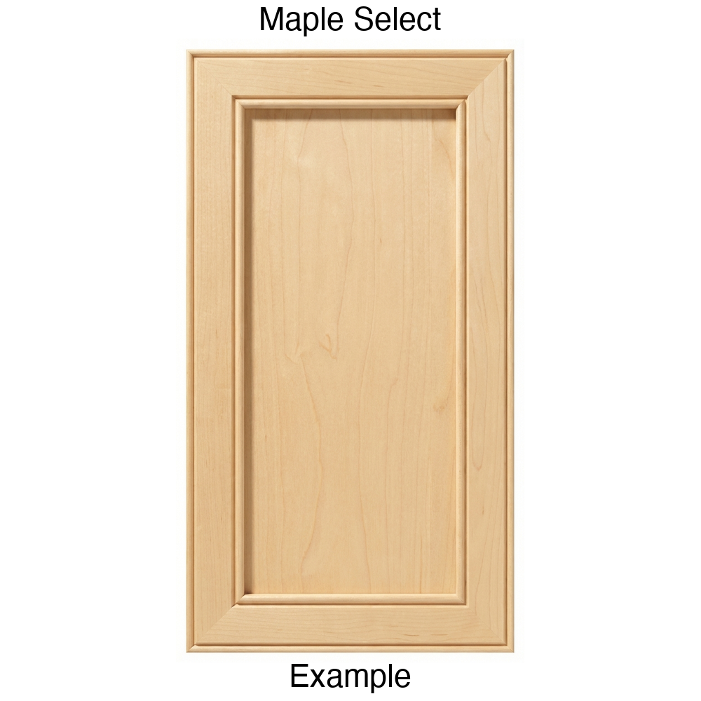 Connecticut Recessed Panel Cabinet Door in Maple Select