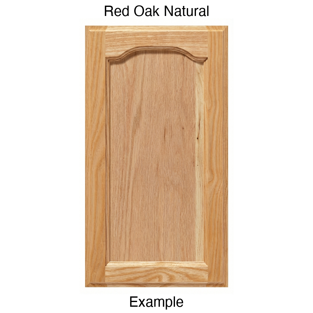 Cougar Cabinet Door in Red Oak Natural