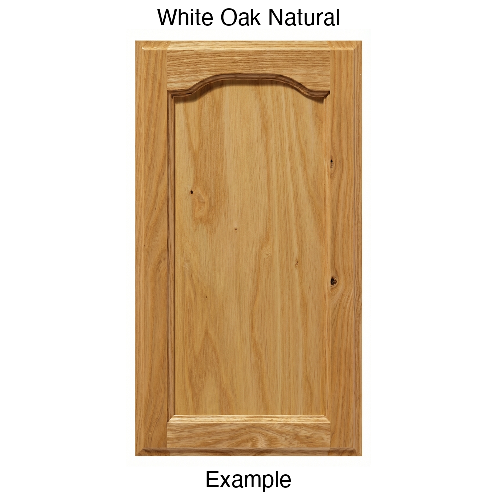 Cougar Cabinet Door in White Oak Natural