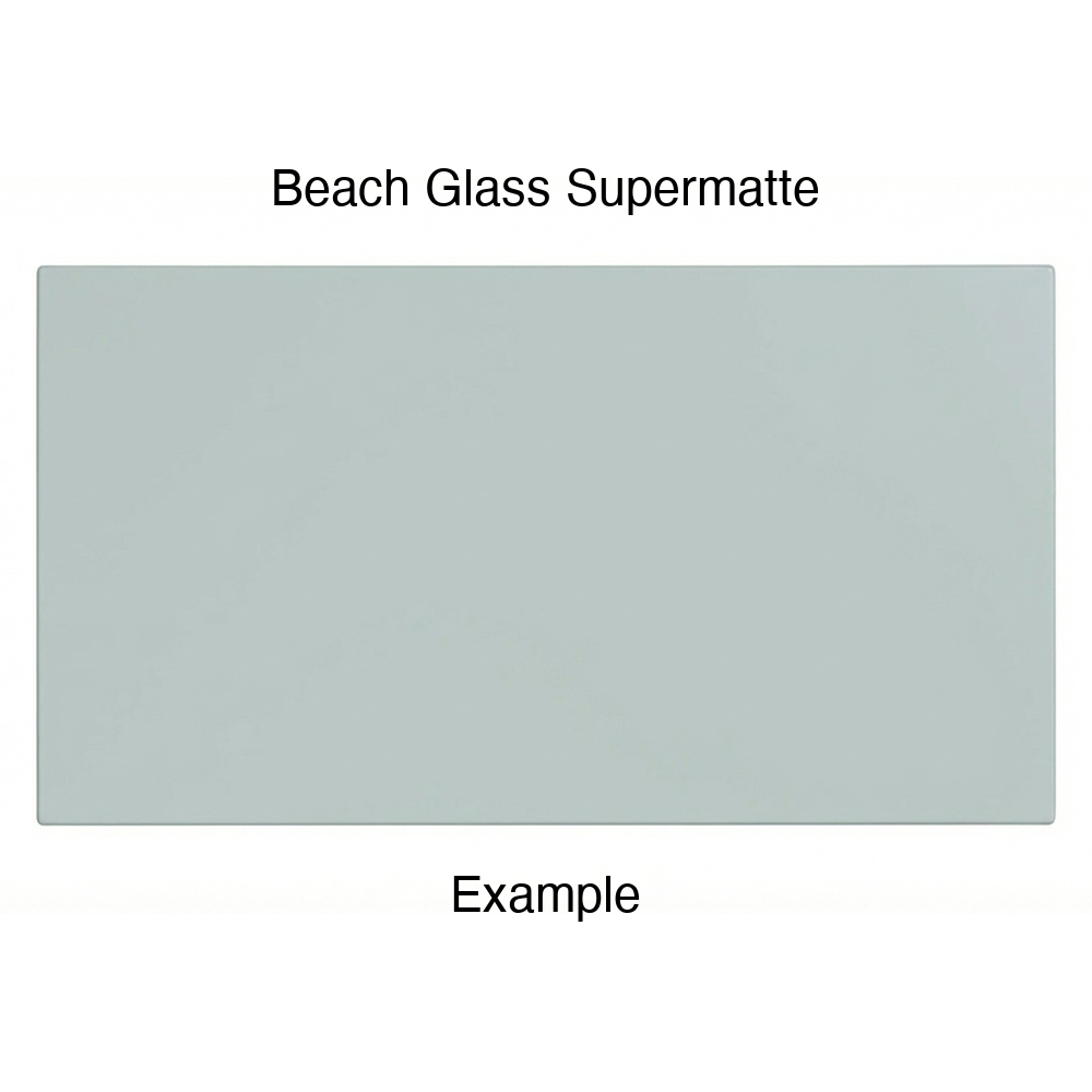 DN917 Thermofoil Drawer Front (Skinny Shaker Style), Solid, in Beach Glass Supermatte