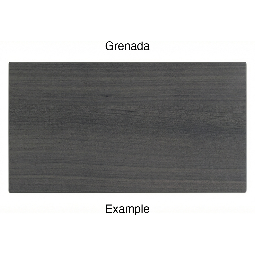 DN917 Thermofoil Drawer Front (Skinny Shaker Style), Solid, in Grenada