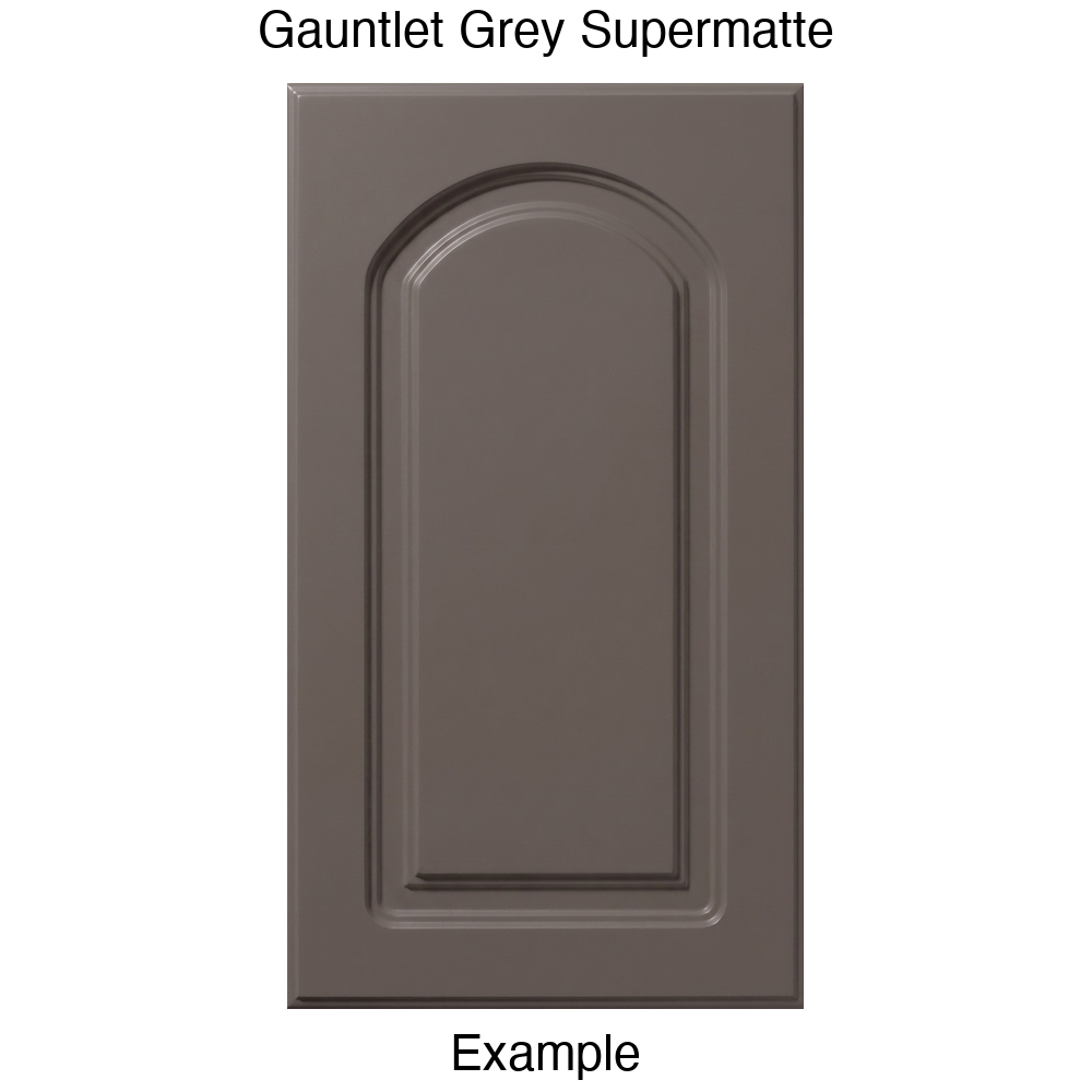 DP8 Arched Raised Panel Thermofoil Cabinet Door