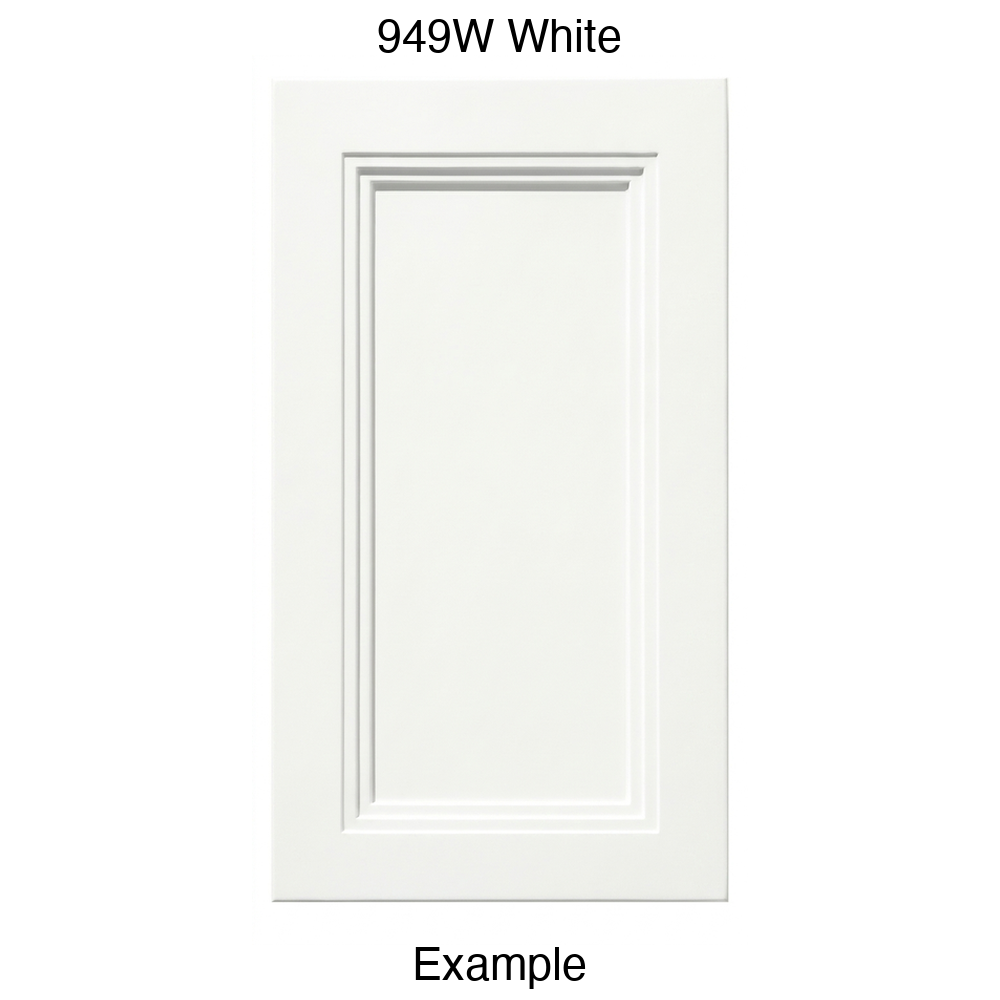 DR133 Recessed Panel Thermofoil Cabinet Door (Victoria Style)