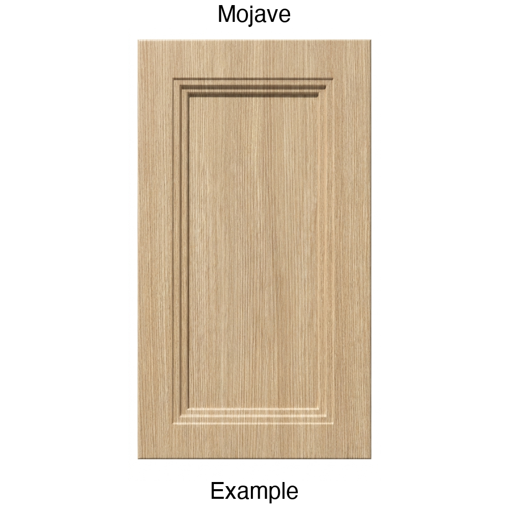 DR133 Recessed Panel Thermofoil Cabinet Door (Victoria Style) in Mojave