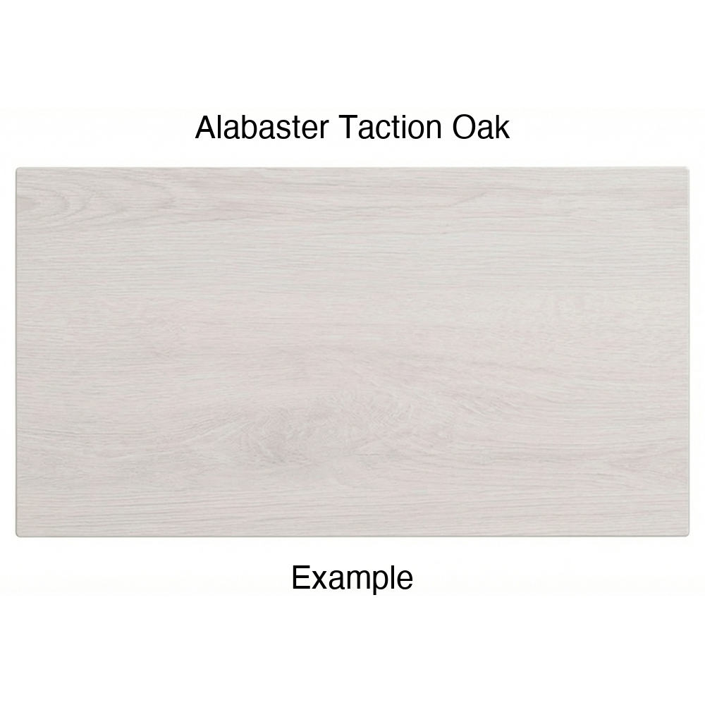 DR1 Thermofoil Drawer Front (Artesia Style), Solid, in Alabaster Taction Oak