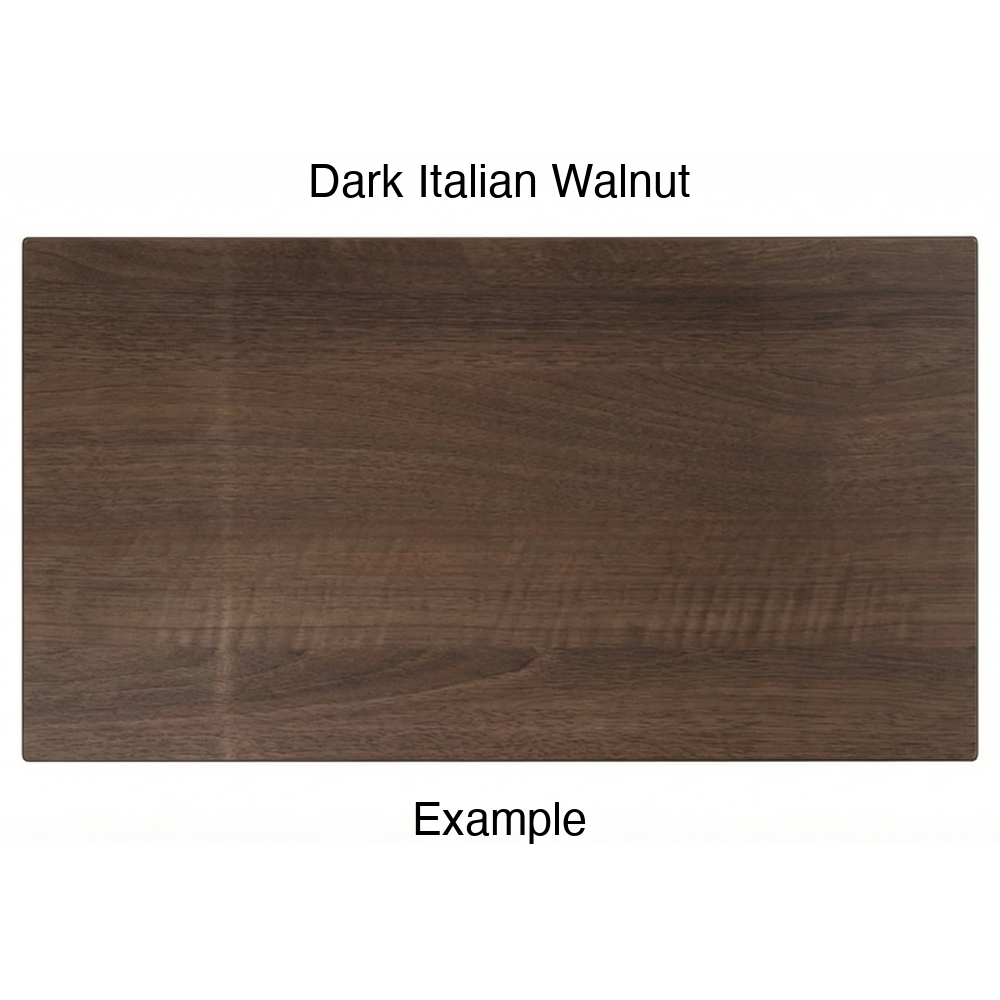 DR1 Thermofoil Drawer Front (Artesia Style), Solid, in Dark Italian Walnut