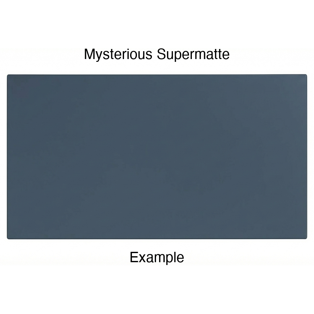 DR1 Thermofoil Drawer Front (Artesia Style), Solid, in Mysterious Supermatte