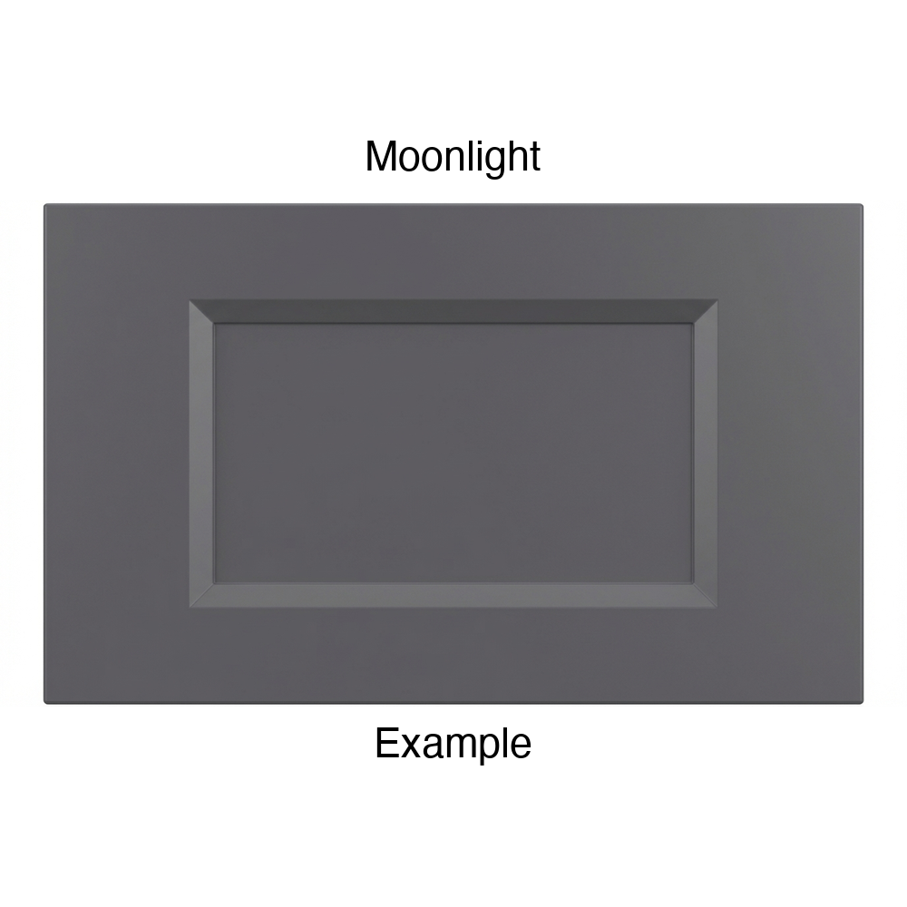 DR1 Thermofoil Drawer Front (Artesia Style), Routed, in Moonlight