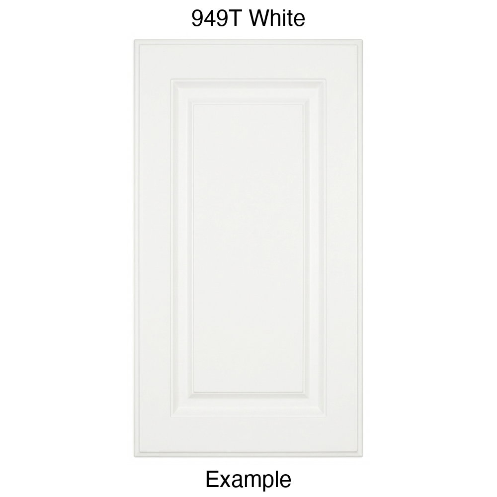 DR31 Raised Panel Thermofoil Cabinet Door