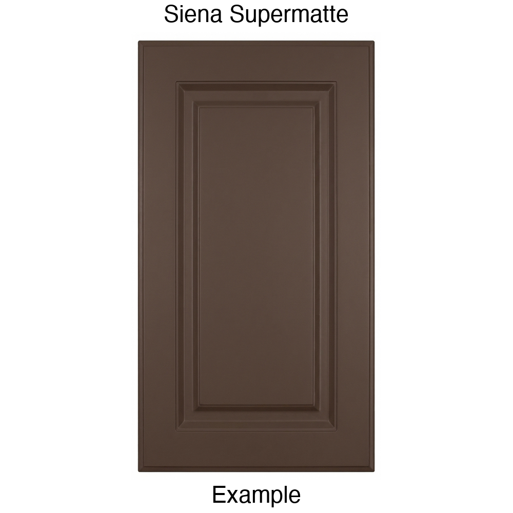 DR31 Raised Panel Thermofoil Cabinet Door in Siena Supermatte