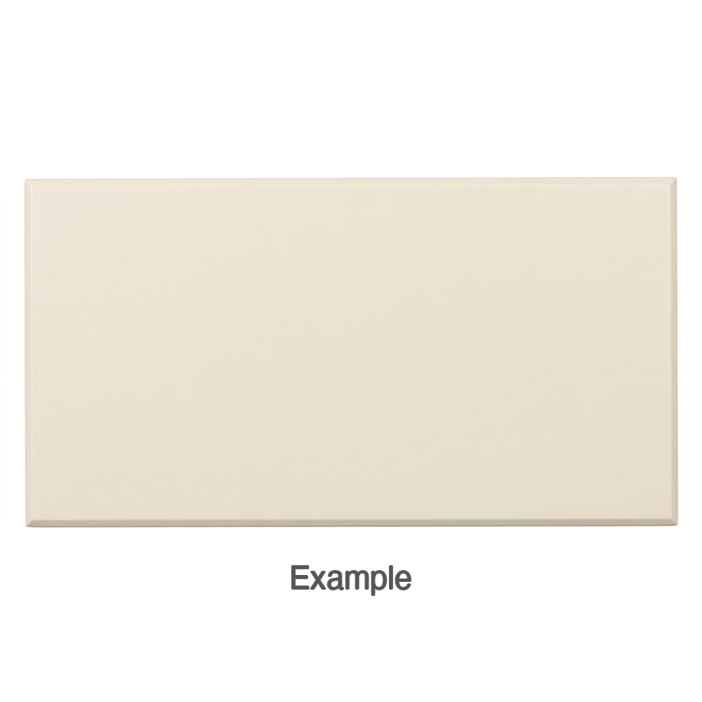 Thermofoil Plank Drawer Front (DBQ) in Bisque