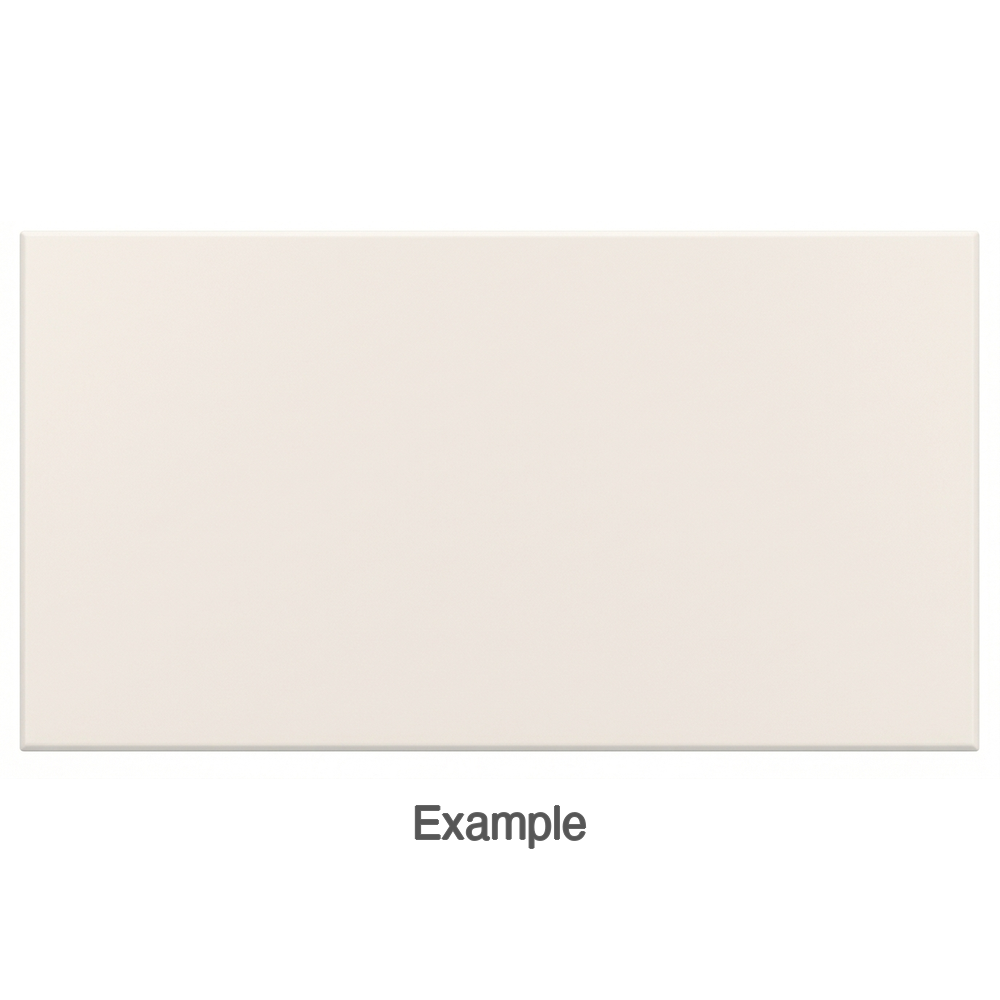 Thermofoil Plank Drawer Front (DBQ) in Frosty White