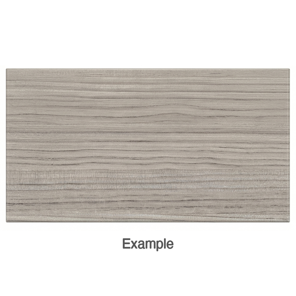 Thermofoil Plank Drawer Front (DBQ) in Grey Portuna
