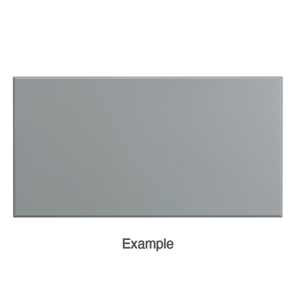 Thermofoil Plank Drawer Front (DBQ) in Rain Cloud