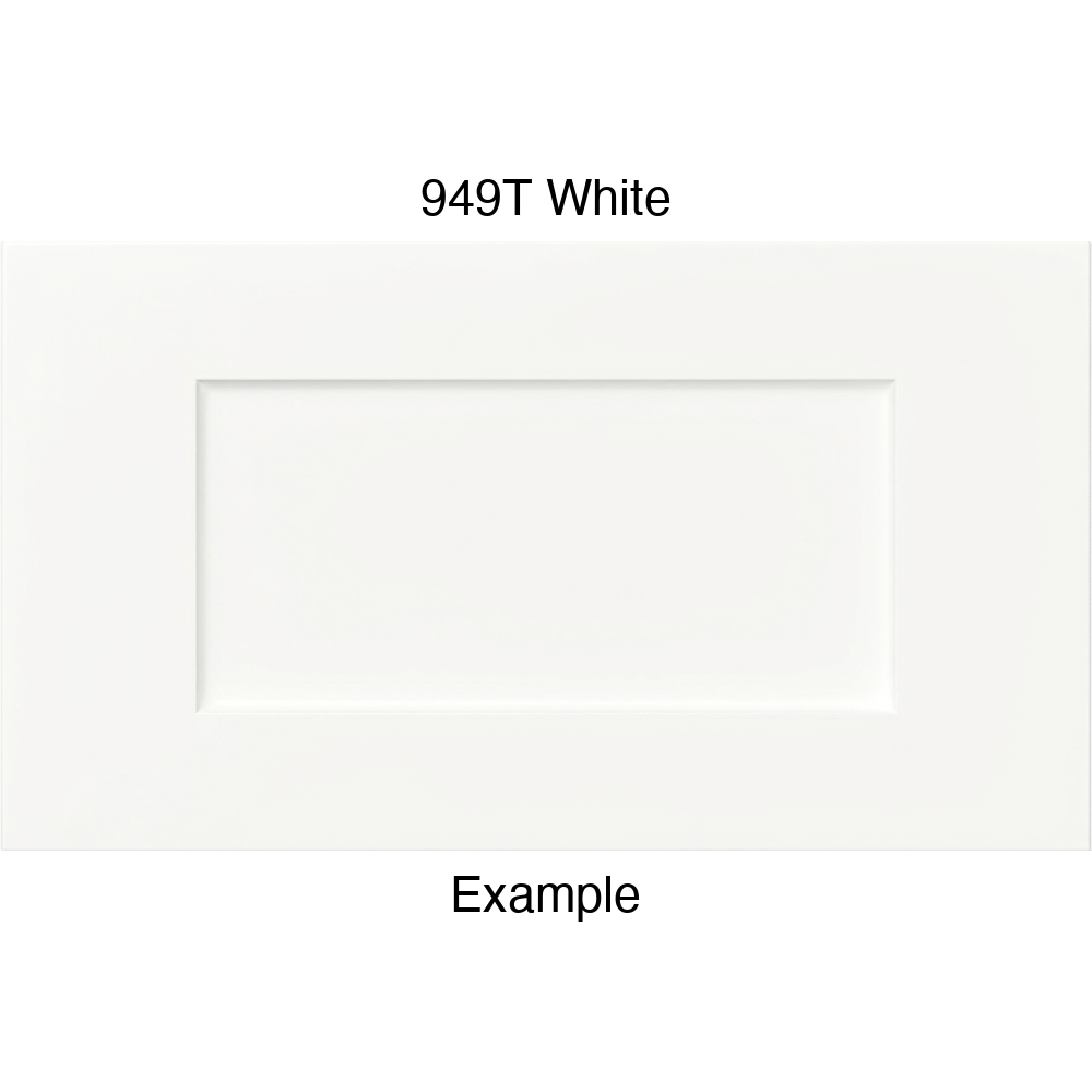 DRS131 Thermofoil Drawer Front (Shaker Style), Routed