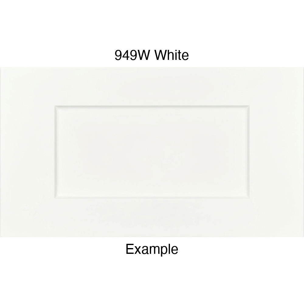 DRS131 Thermofoil Drawer Front (Shaker Style), Routed