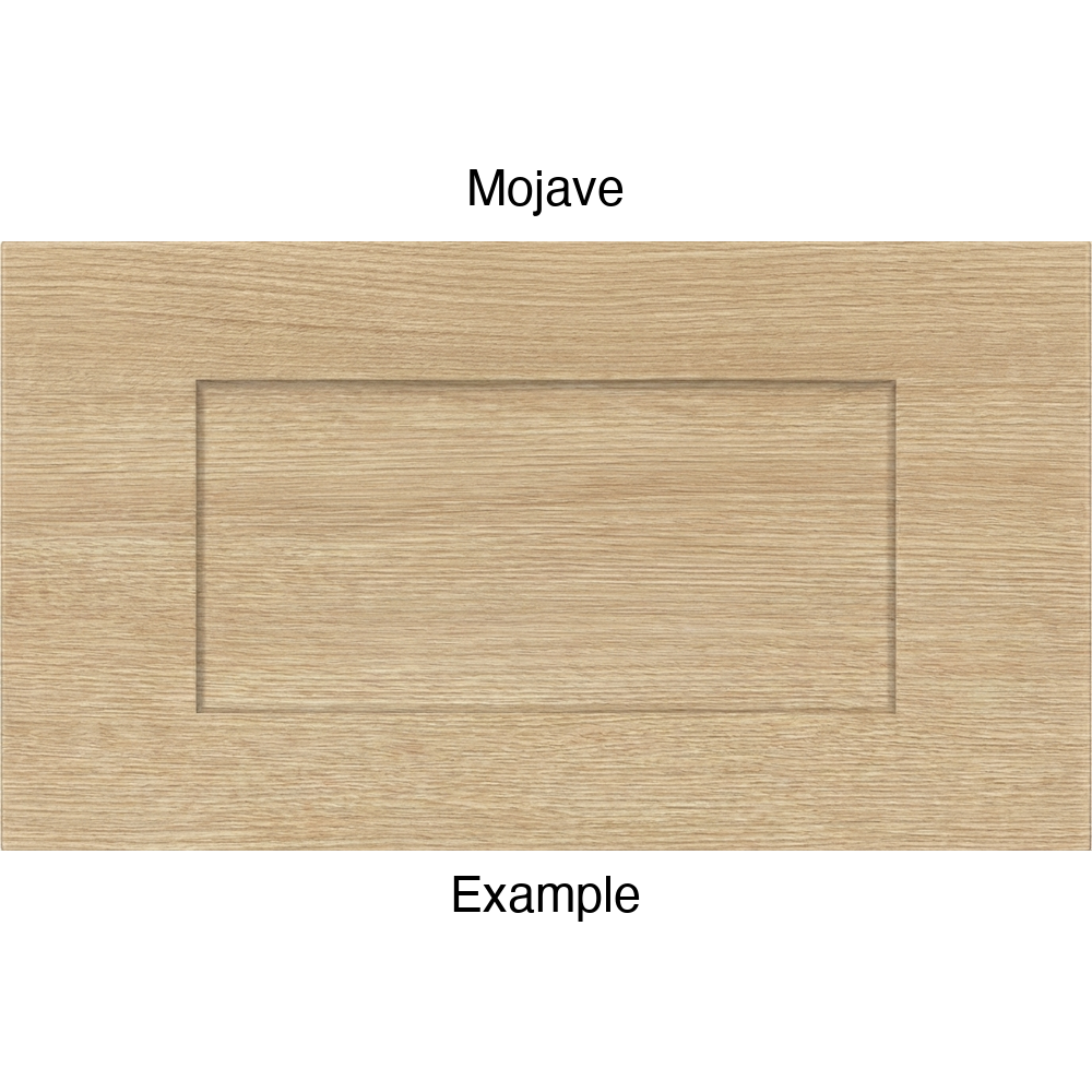 DRS131 Thermofoil Drawer Front (Shaker Style), Routed, in Mojave