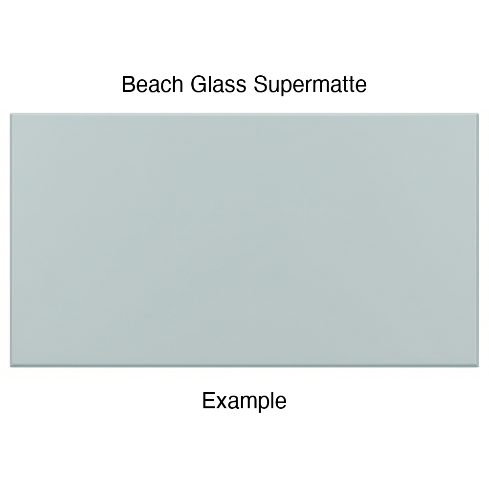 DRS131 Thermofoil Drawer Front (Shaker Style), Solid, in Beach Glass Supermatte