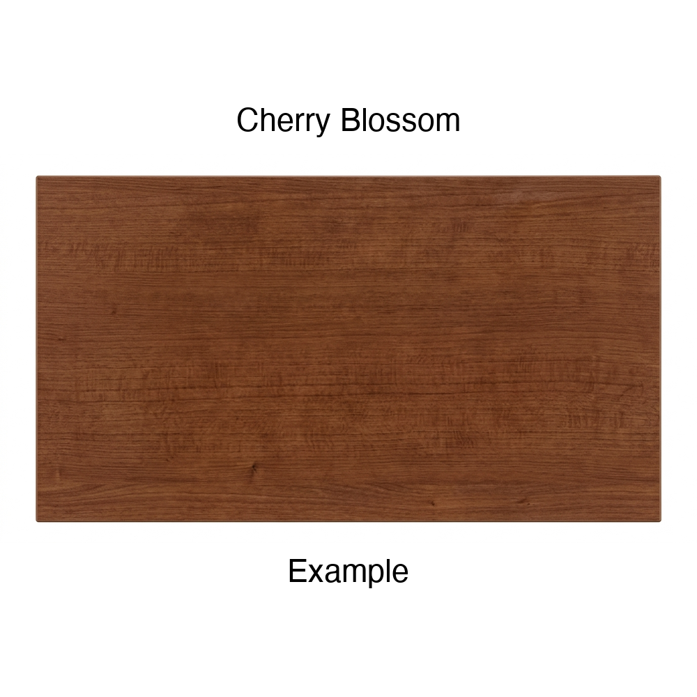 DSS218 Thermofoil Drawer Front (Shallow Shaker Style), Solid, in Cherry Blossom