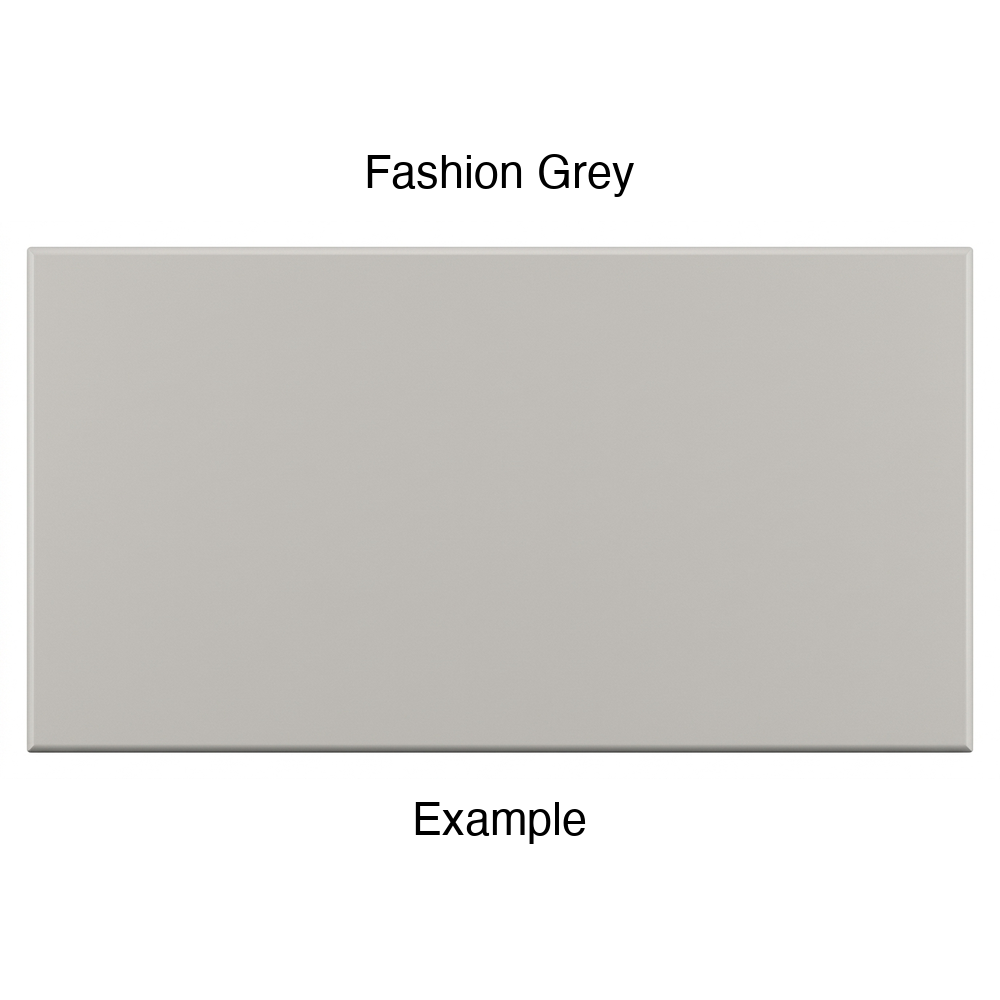 DRS131 Thermofoil Drawer Front (Shaker Style), Solid, in Fashion Grey