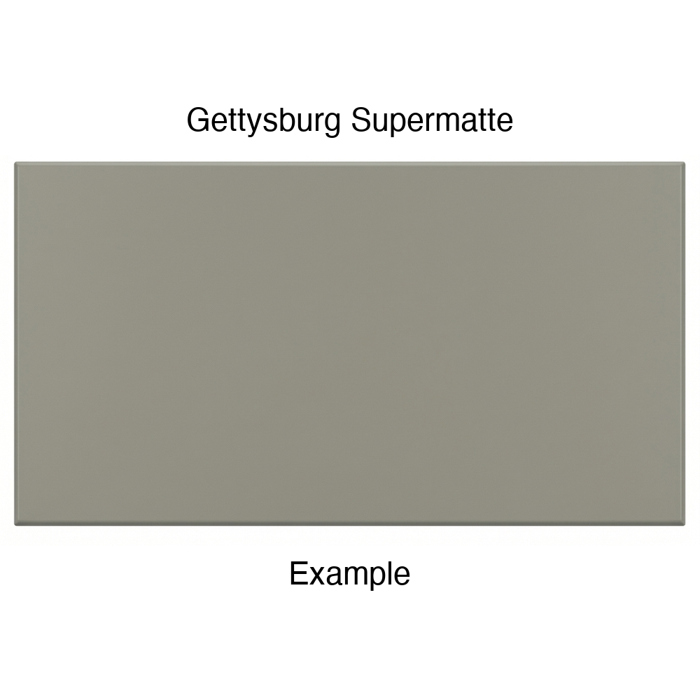 DRS131 Thermofoil Drawer Front (Shaker Style), Solid, in Gettysburg Supermatte