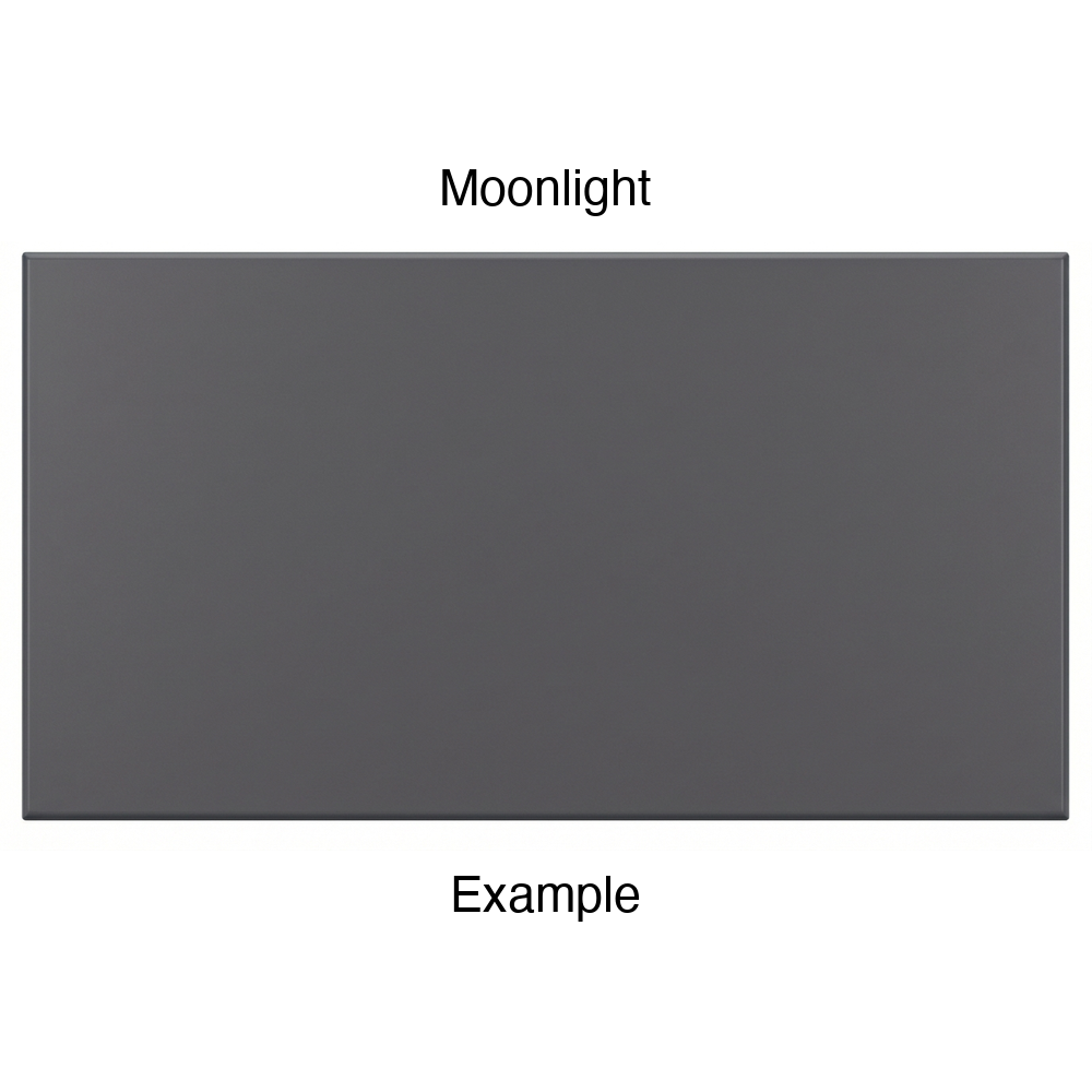 DRS131 Thermofoil Drawer Front (Shaker Style), Solid, in Moonlight