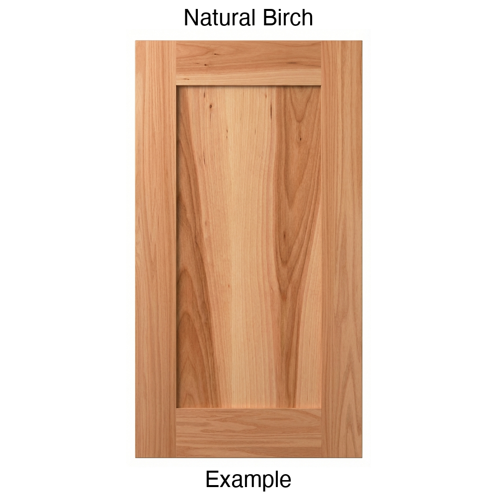 Durango Recessed Panel Cabinet Door in Natural Birch