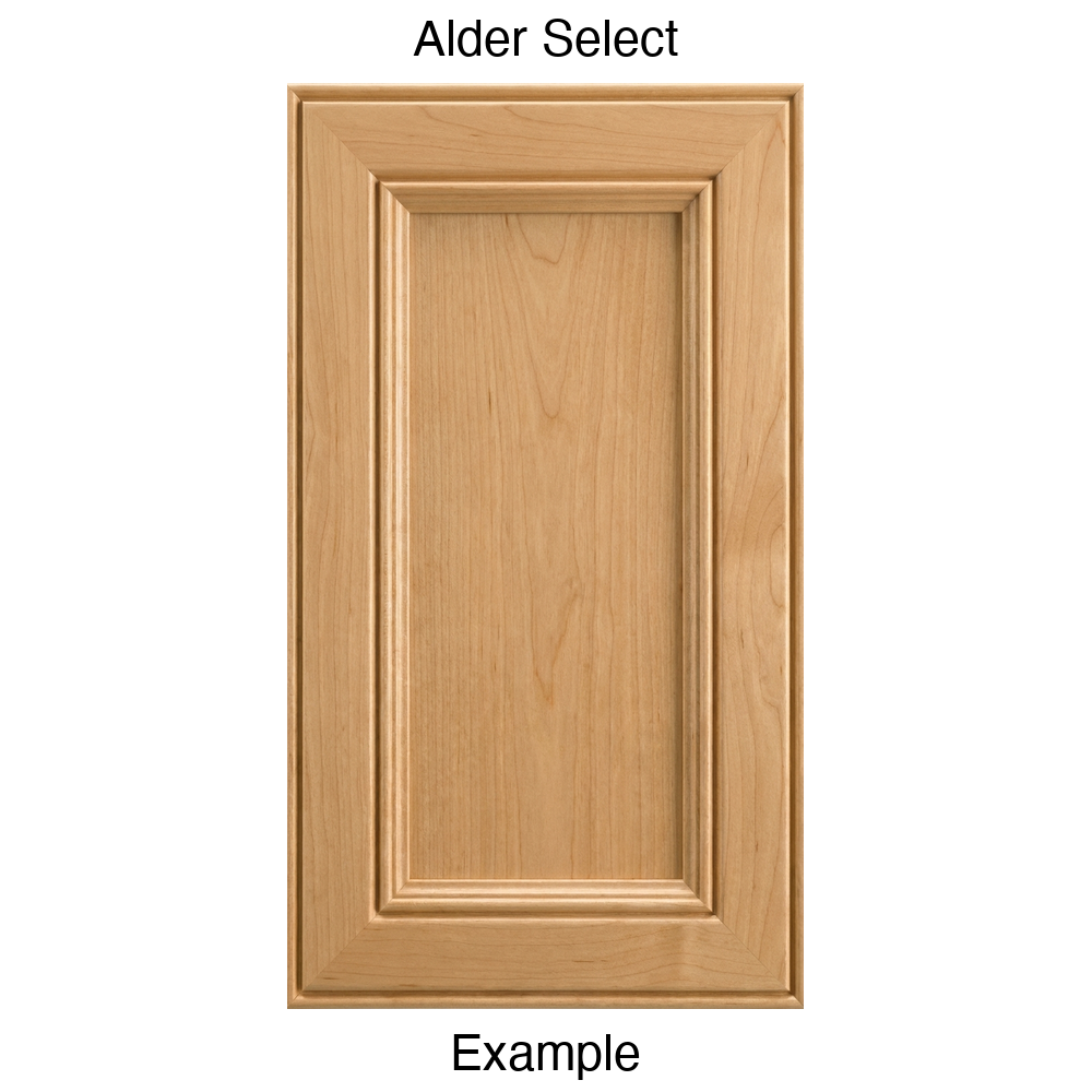 Eldridge Recessed Panel Cabinet Door in Alder Select