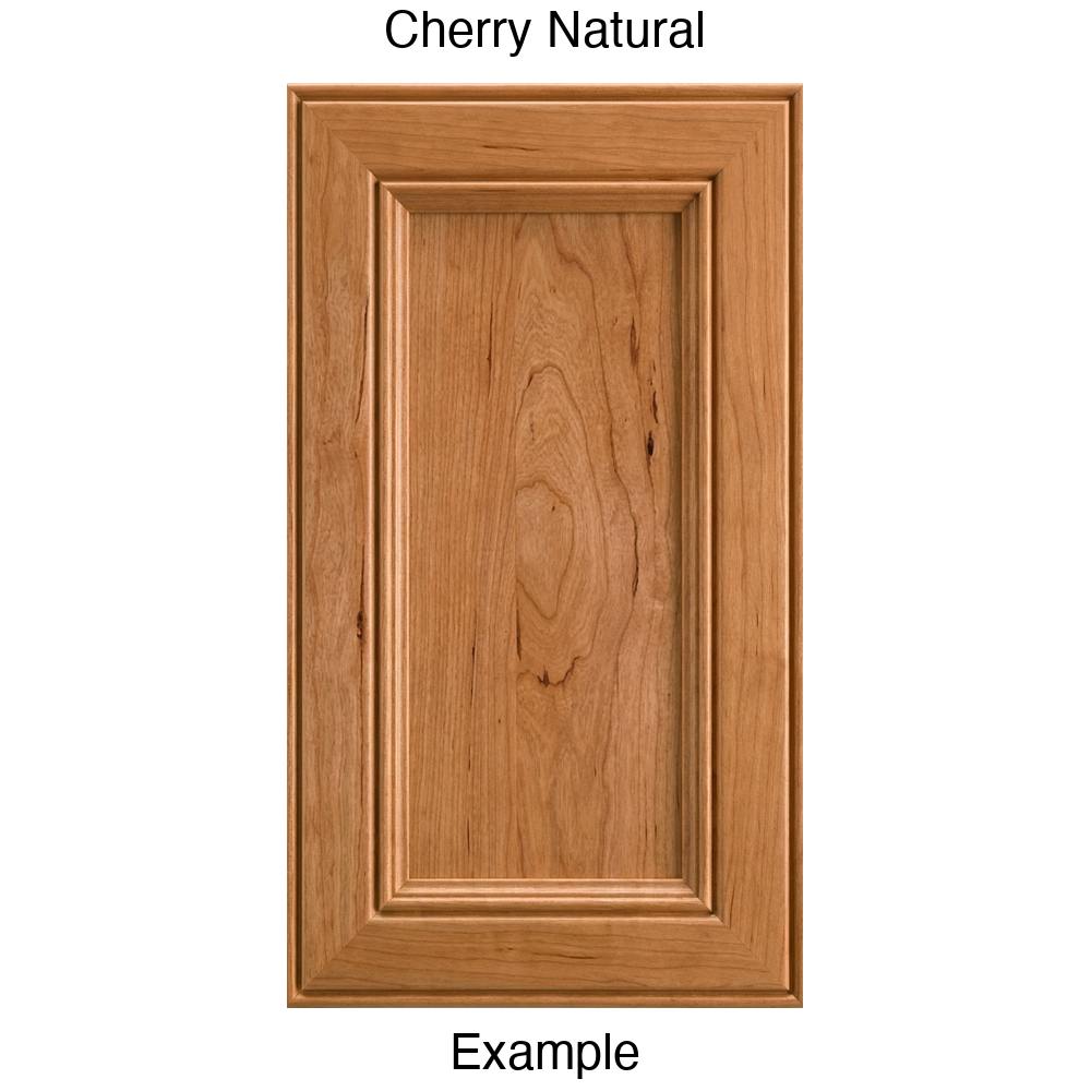 Eldridge Recessed Panel Cabinet Door in Cherry Natural