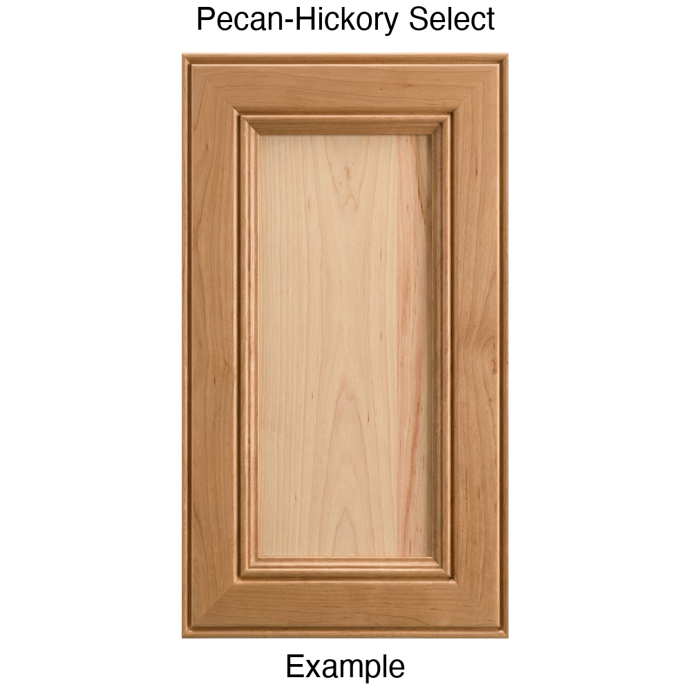Eldridge Recessed Panel Cabinet Door in Pecan-Hickory Select