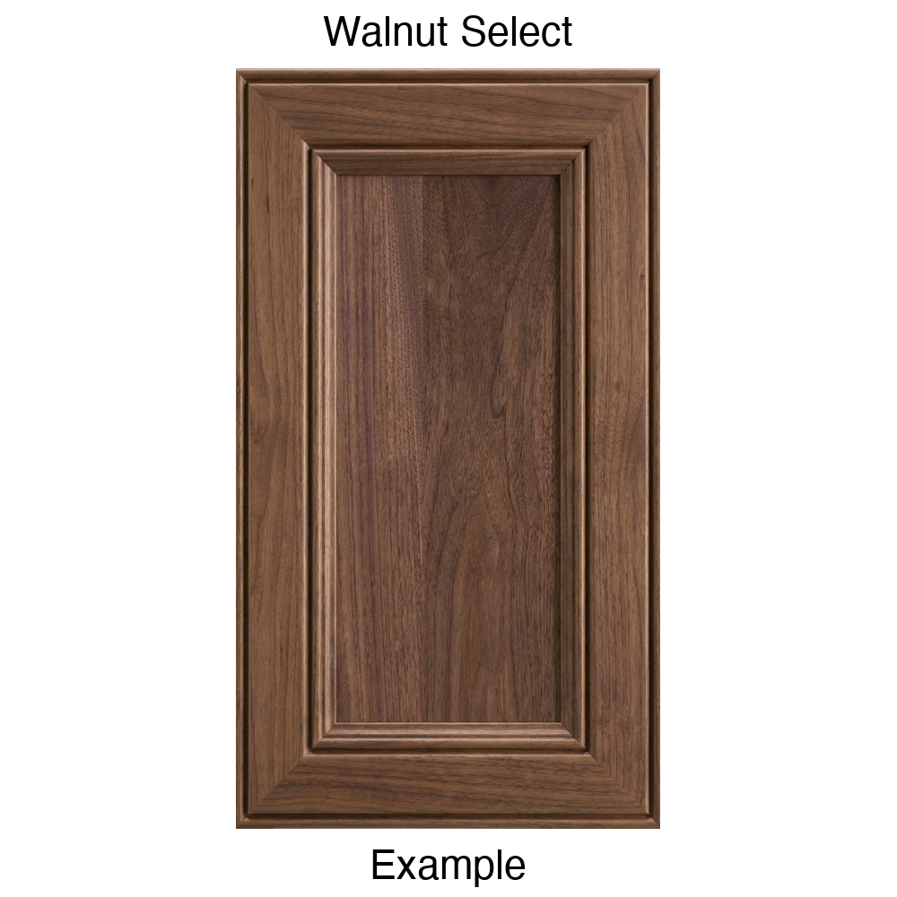 Eldridge Recessed Panel Cabinet Door in Walnut Select