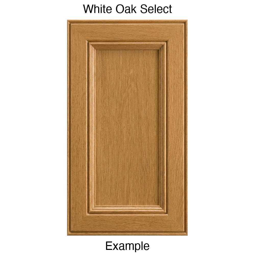Eldridge Recessed Panel Cabinet Door in White Oak Select